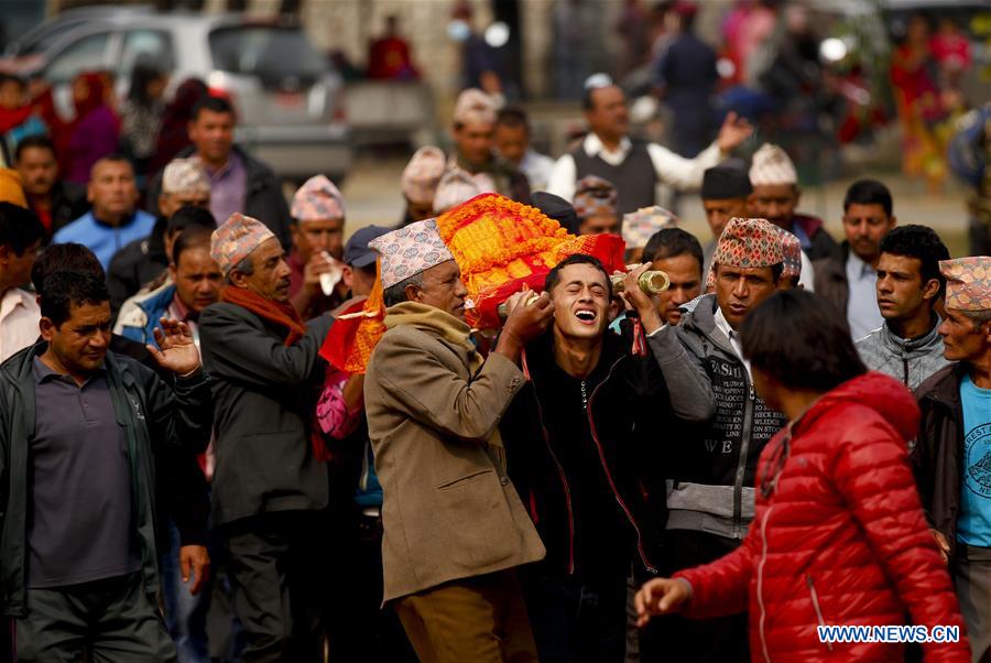 NEPAL-POKHARA-PLANE CRASH-VICTIMS