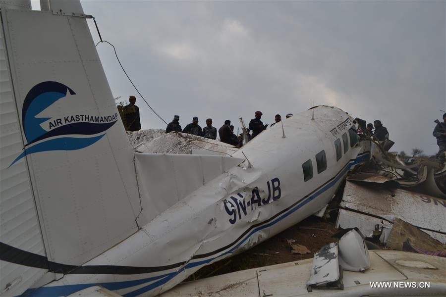 NEPAL-KALIKOT-PLANE-CRASH LANDING-SITE