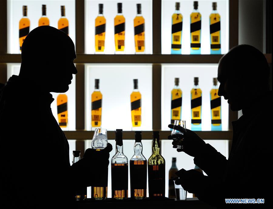 More than 60 most famous brands of whisky from all over the world were exhibited during the two-day fair which kicked off here on Friday.