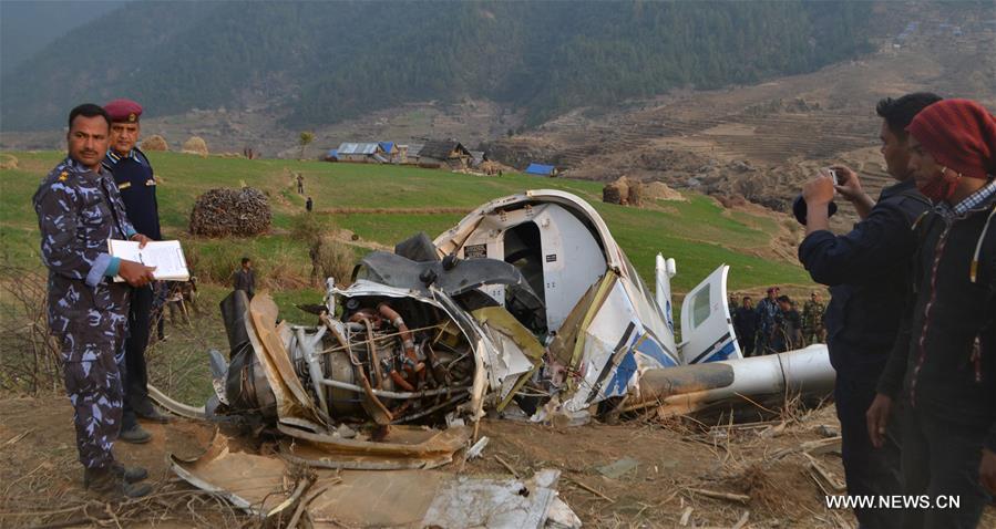 NEPAL-KALIKOT-PLANE-CRASH LANDING-SITE