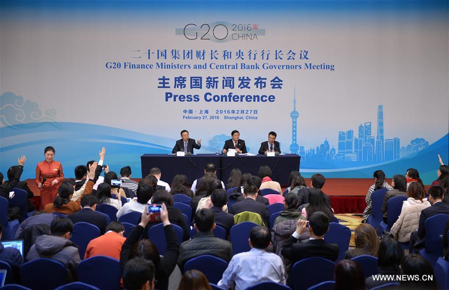 The two-day G20 Finance Ministers and Central Bank Governors Meeting closed in Shanghai Saturday