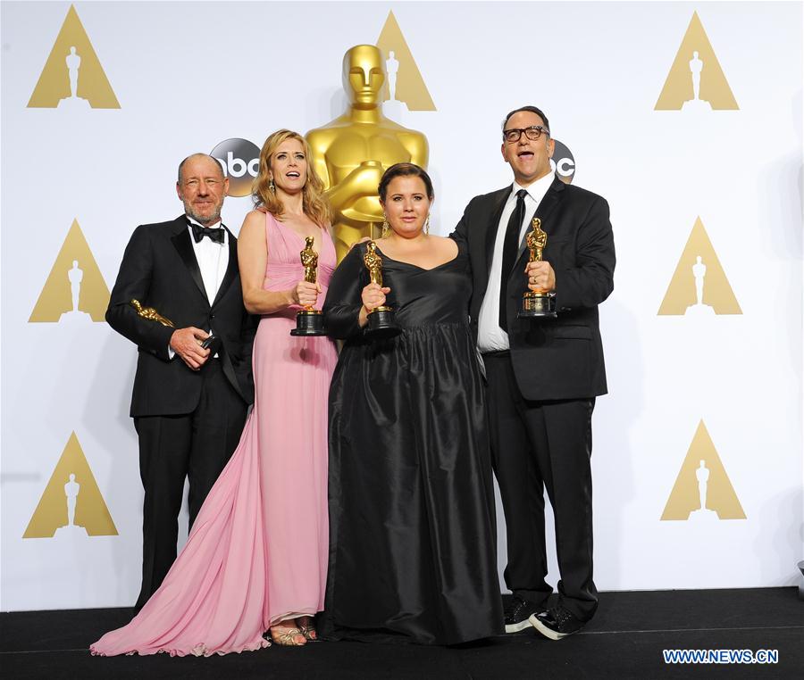 US-LOS ANGELES-OSCARS-WINNERS