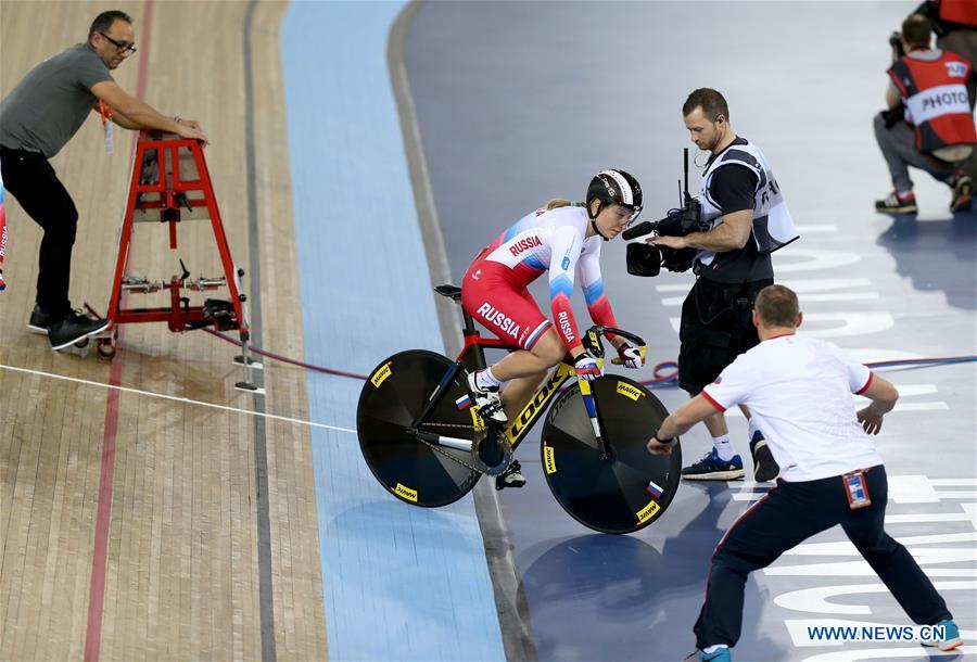 (SP)BRITAIN-LONDON-TRACK CYCLING-WORLD CHAMPIONSHIPS