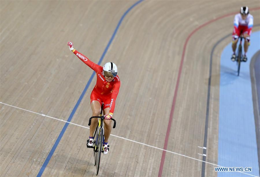 (SP)BRITAIN-LONDON-TRACK CYCLING-WORLD CHAMPIONSHIPS