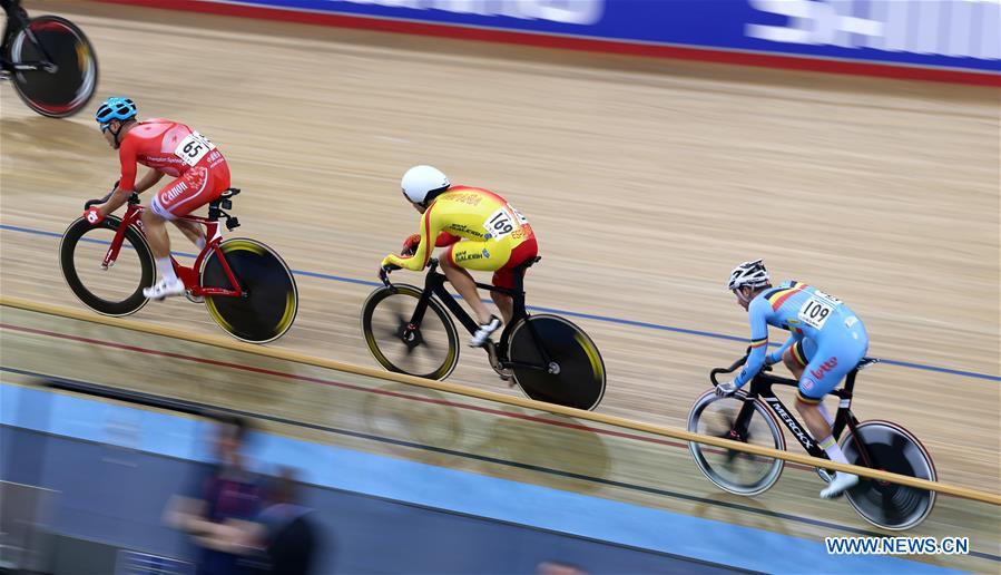 (SP)BRITAIN-LONDON-TRACK CYCLING-WORLD CHAMPIONSHIPS