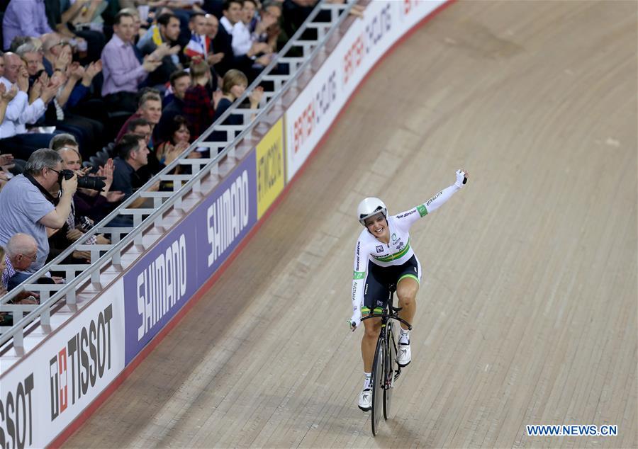 (SP)BRITAIN-LONDON-TRACK CYCLING-WORLD CHAMPIONSHIPS