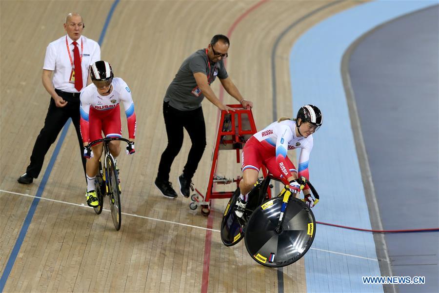 (SP)BRITAIN-LONDON-TRACK CYCLING-WORLD CHAMPIONSHIPS