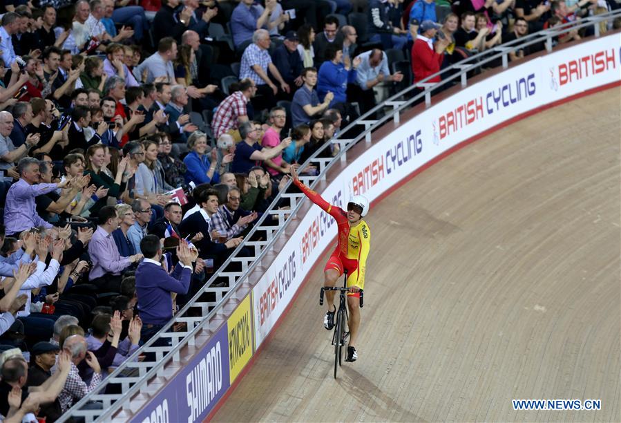 (SP)BRITAIN-LONDON-TRACK CYCLING-WORLD CHAMPIONSHIPS