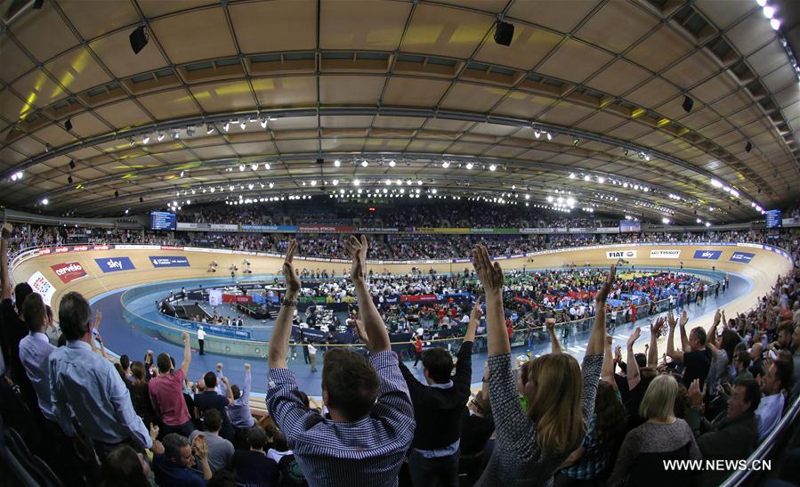 (SP)BRITAIN-LONDON-TRACK CYCLING-WORLD CHAMPIONSHIPS