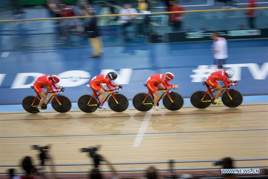 (SP)BRITAIN-LONDON-TRACK CYCLING-WORLD CHAMPIONSHIPS