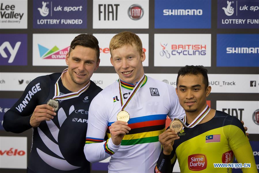 (SP)BRITAIN-LONDON-TRACK CYCLING-WORLD CHAMPIONSHIPS-DAY 5