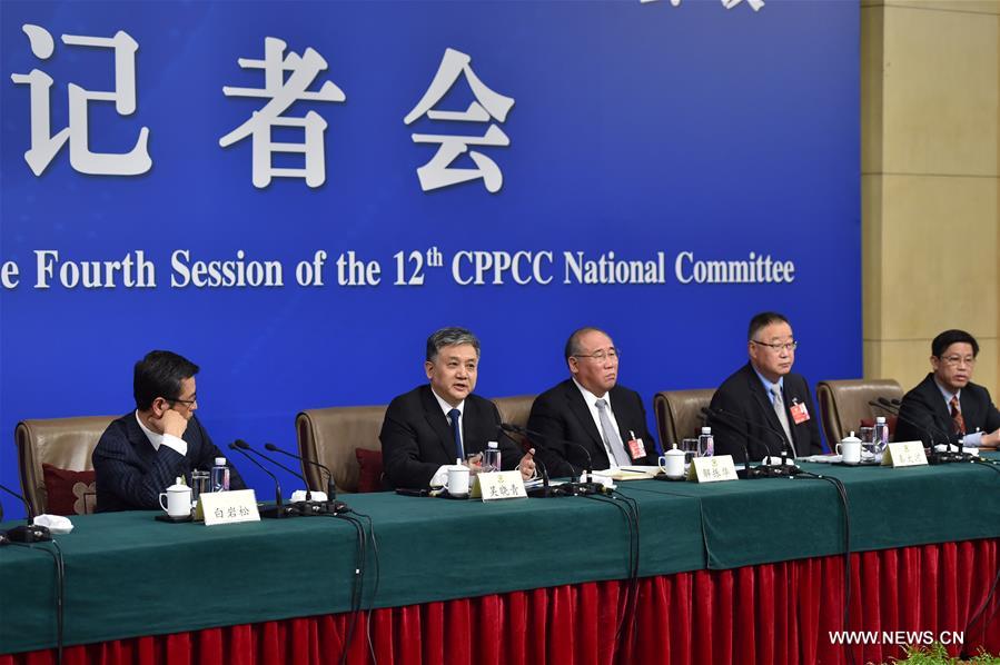 (TWO SESSIONS)CHINA-BEIJING-CPPCC-PRESS CONFERENCE (CN)