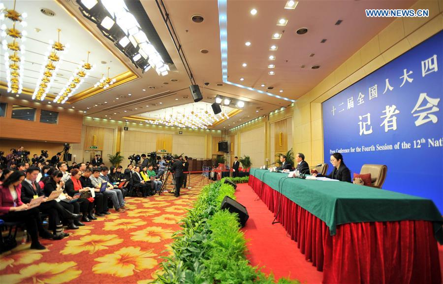 (TWO SESSIONS)CHINA-BEIJING-NPC-PRESS CONFERENCE-EDUCATION (CN)