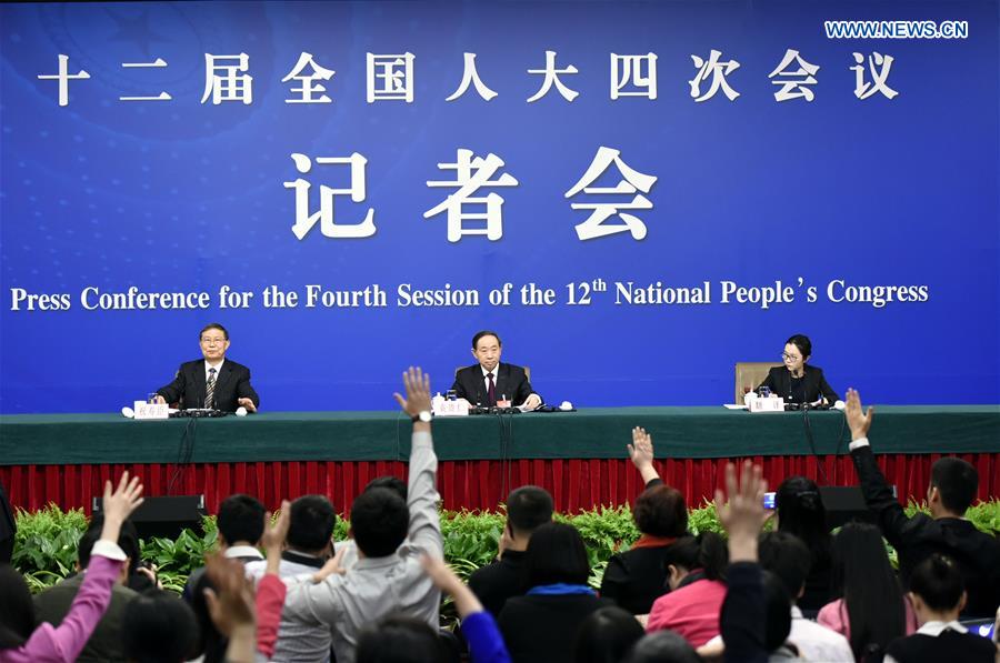 (TWO SESSIONS)CHINA-BEIJING-NPC-PRESS CONFERENCE-EDUCATION (CN)