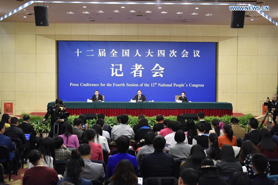 (TWO SESSIONS)CHINA-BEIJING-NPC-PRESS CONFERENCE-EDUCATION (CN)