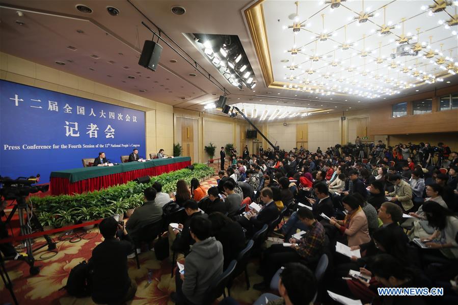 (TWO SESSIONS)CHINA-BEIJING-NPC-PRESS CONFERENCE-ENVIRONMENTAL PROTECTION (CN)