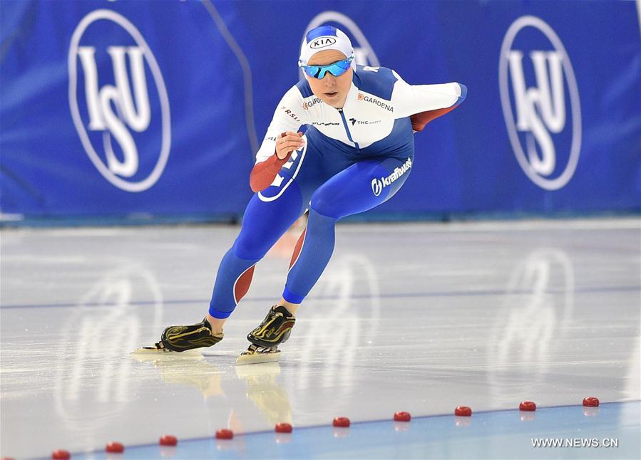 (SP)CHINA-CHANGCHUN-SPEED SKATING-ISU WORLD JUNIOR CHAMPIONSHIP