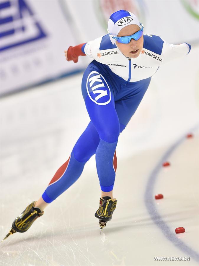 (SP)CHINA-CHANGCHUN-SPEED SKATING-ISU WORLD JUNIOR CHAMPIONSHIP