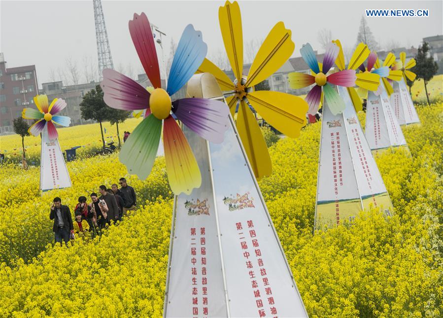 CHINA-HUBEI-WUHAN-RAPE FLOWERS(CN)