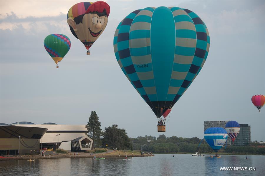 AUSTRALIA-CANBERRA-HOT AIR BALLOON FESTIVAL 