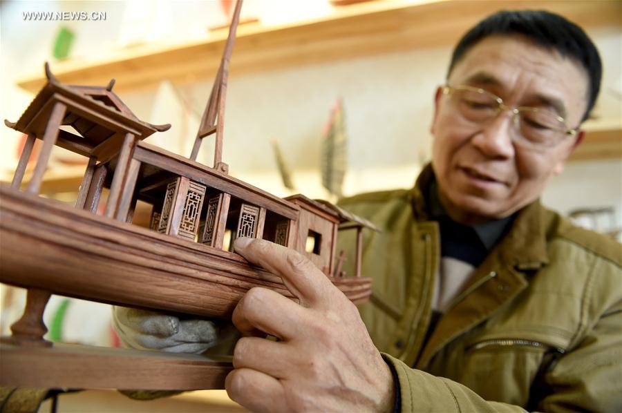 CHINA-ANHUI-HEFEI-SHIP MODEL (CN)
