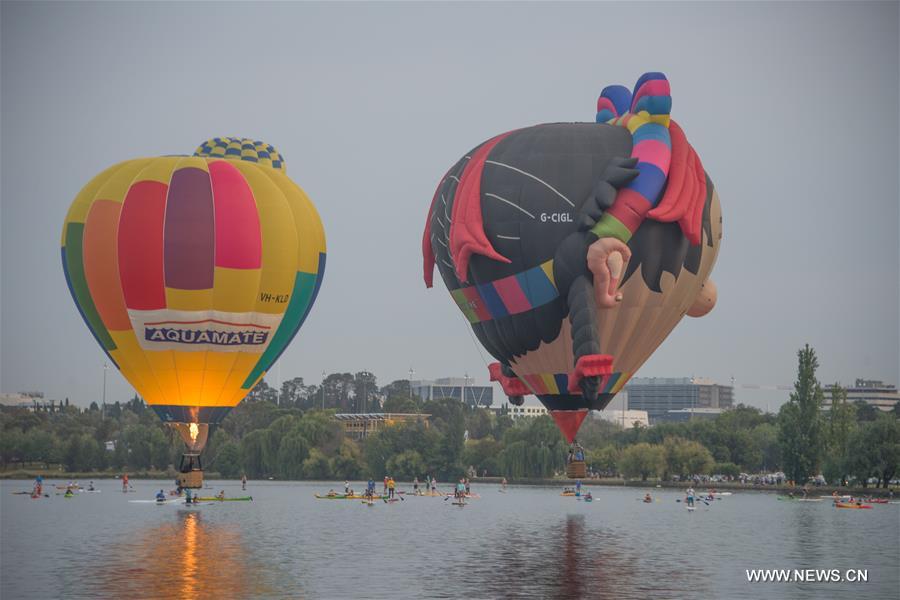 AUSTRALIA-CANBERRA-HOT AIR BALLOON FESTIVAL 