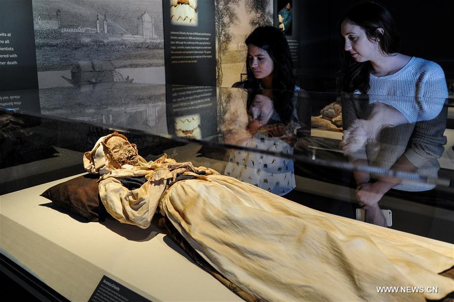 Preview of "Mummies of the World The Exhibition" held in US (4