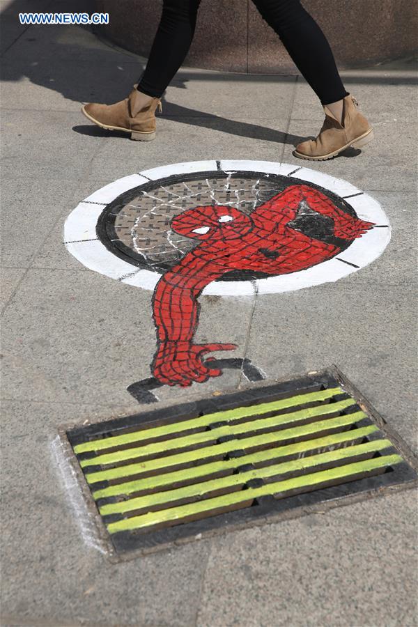 #CHINA-SHANDONG-QUFU-CARTOON MANHOLE COVERS (CN)