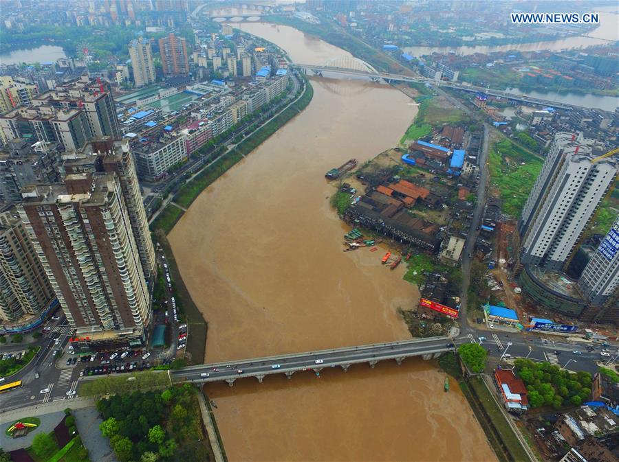 #CHINA-HUNAN-HENGYANG-XIANGJIANG RIVER-FLOOD (CN)