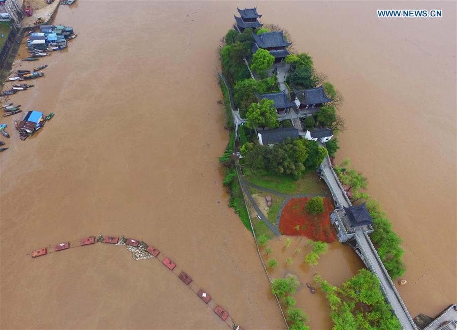 #CHINA-HUNAN-HENGYANG-XIANGJIANG RIVER-FLOOD (CN)