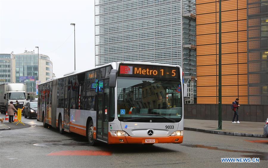 Some public transport resumed on Wednesday in Brussels except Metro systems. 