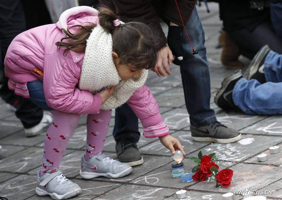 BELGIUM-BRUSSELS-EXPLOSION-MOURN