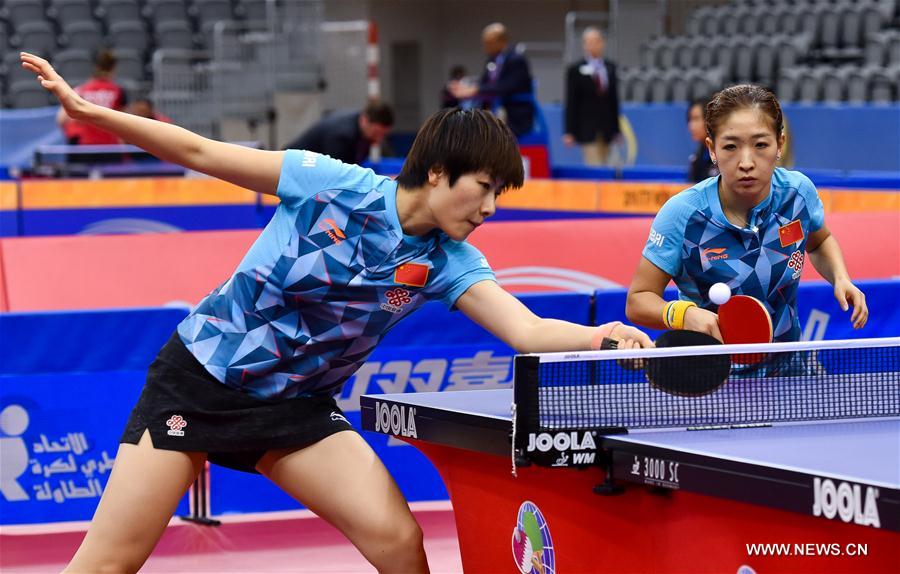 (SP)QATAR-DOHA-TABLE TENNIS-ITTF WORLD TOUR-QATAR OPEN-WOMEN'S DOUBLES
