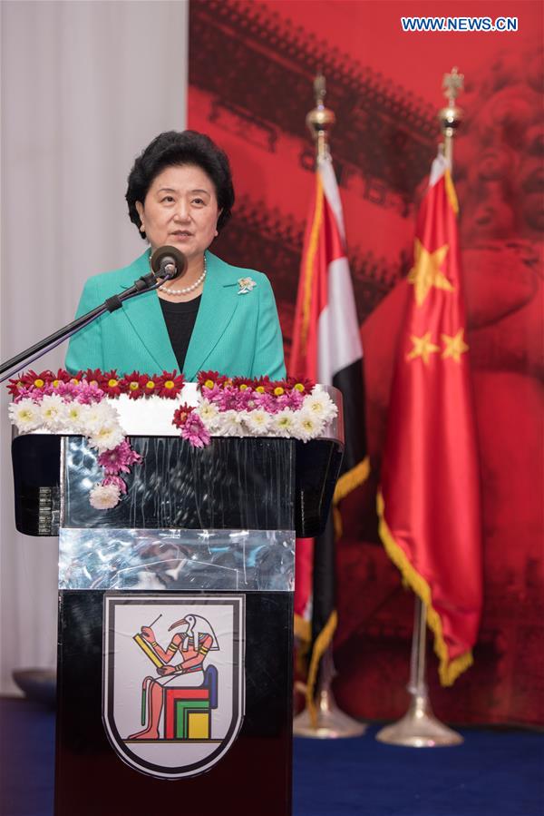 EGYPT-CHINA-LIU YANDONG-CONFUCIUS INSTITUTE