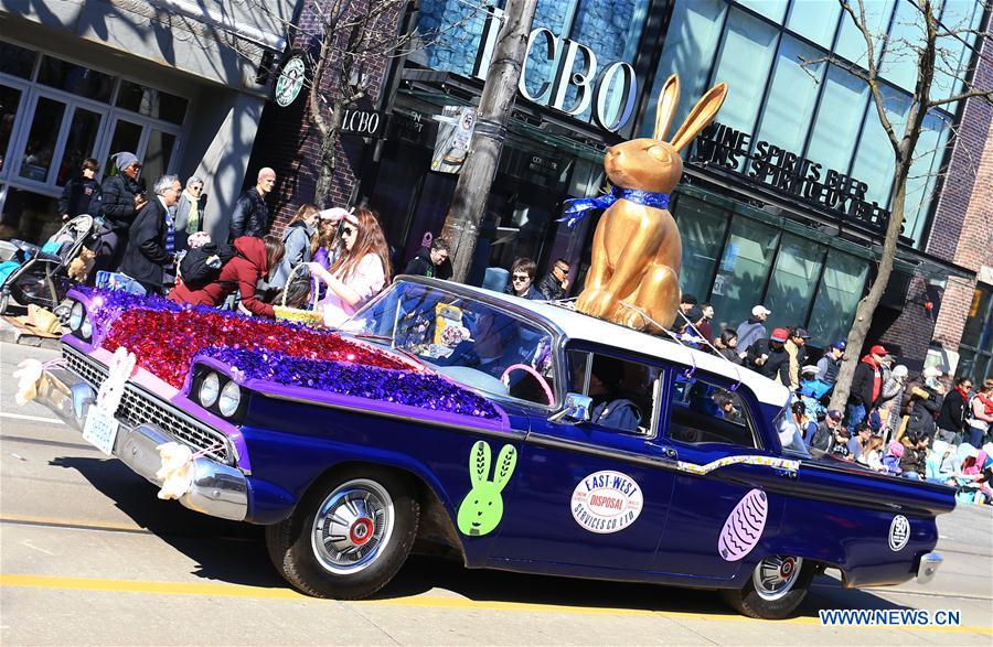 2016 Toronto Beaches Lions Easter Parade in Toronto, Canada, March 27, 2016