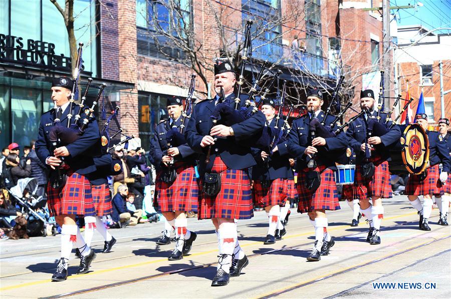 2016 Toronto Beaches Lions Easter Parade in Toronto, Canada, March 27, 2016