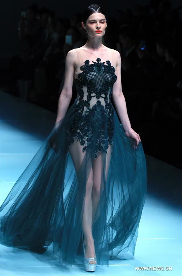 CHINA-BEIJING-FASHION WEEK-JUSERE WEDDING DRESS (CN)