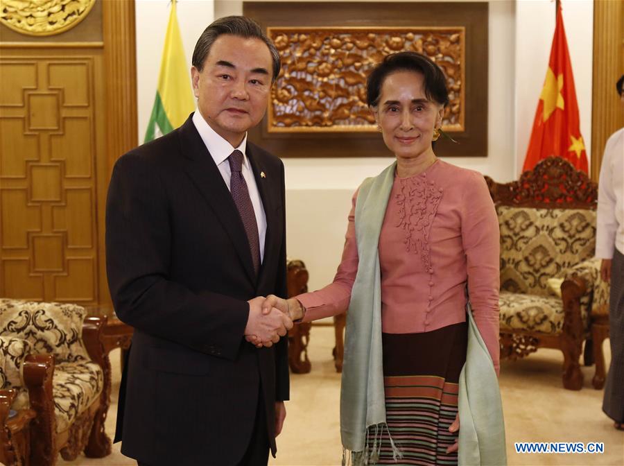 MYANMAR-NAY PYI TAW-CHINA-MEETING