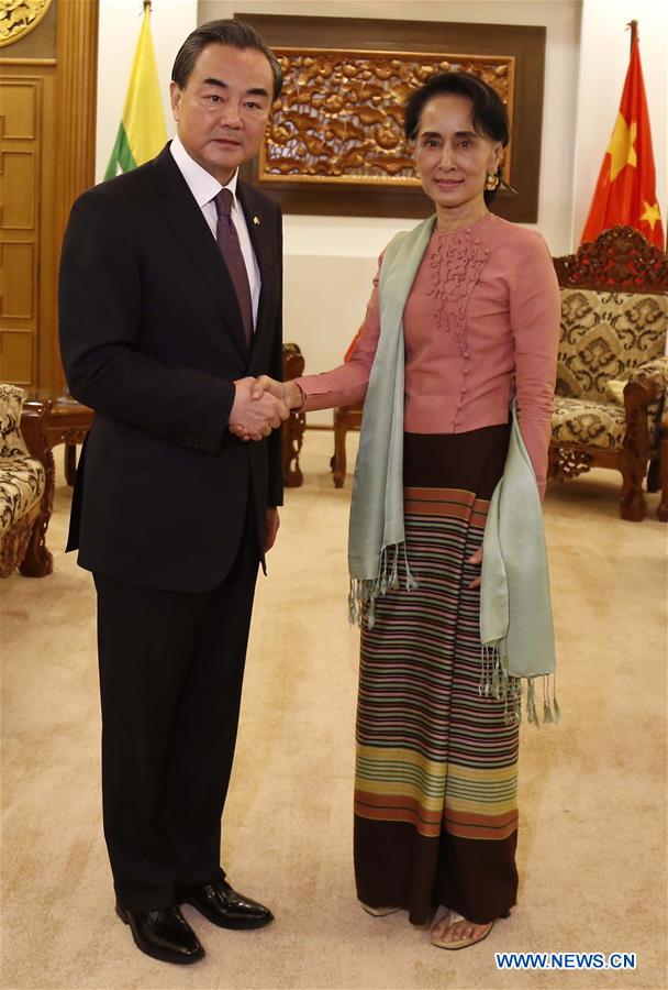 MYANMAR-NAY PYI TAW-CHINA-MEETING