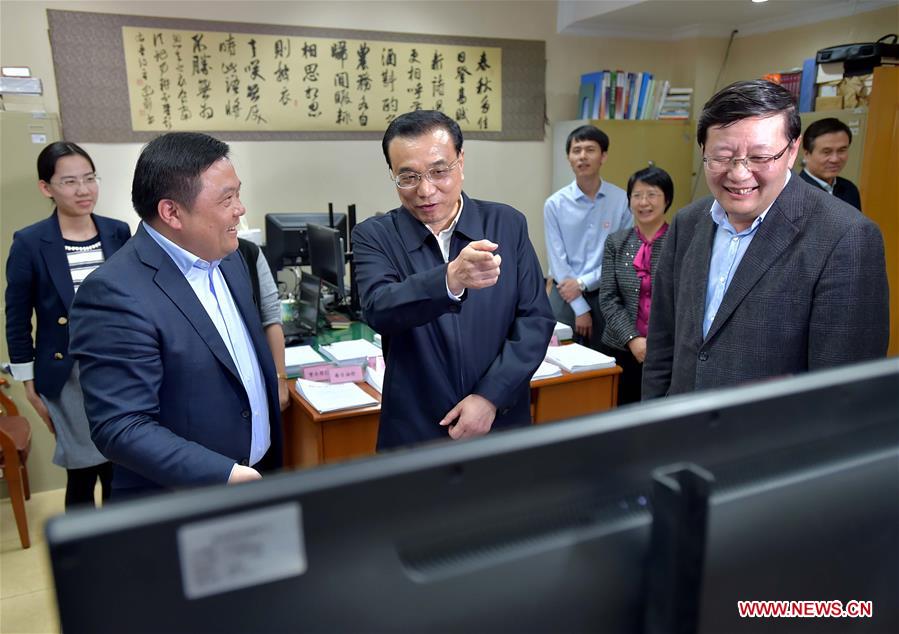 Li Keqiang inspected the State Administration of Taxation and the Ministry of Finance on April 1, urging solid efforts from the financial and taxation authorities to deliver the value-added tax (VAT) reform as part of efforts to invigorate the real economy