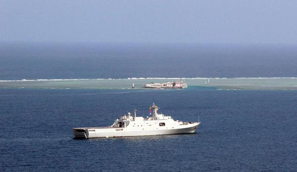 US militarizing South China Sea