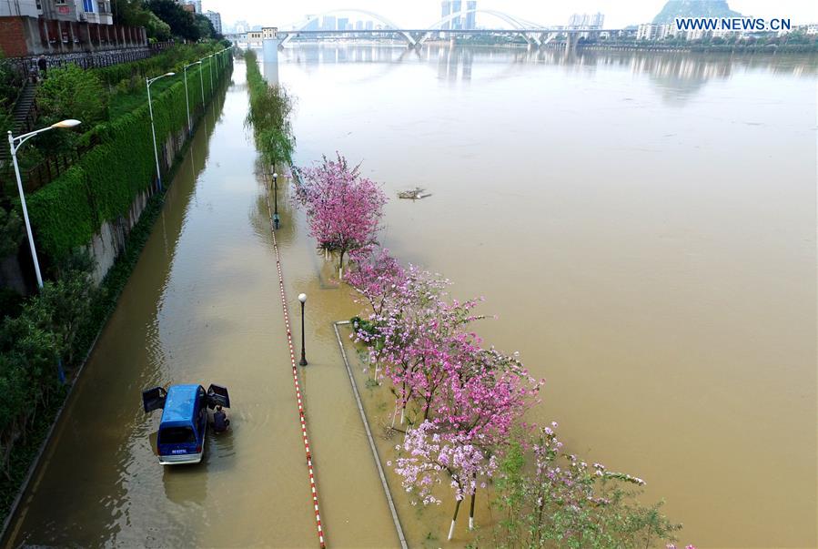 #CHINA-GUANGXI-LIUJIANG RIVER-FLOOD PEAK (CN)