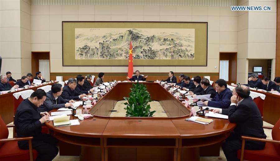 CHINA-BEIJING-LI KEQIANG-ECONOMIC SITUATION-SYMPOSIUM (CN)