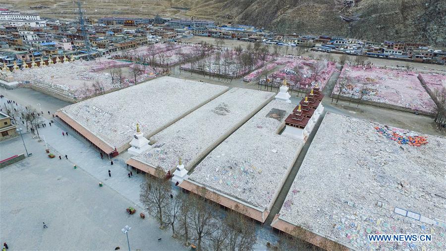 Yushu has shown a new look after it completed the reconstruction work after the magnitude-7.1 earthquake six years ago on April 14, 2010. 