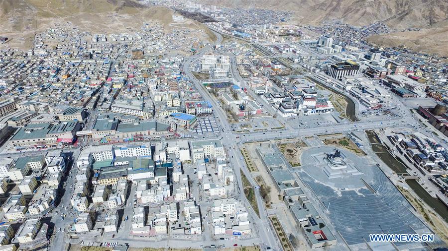 Yushu has shown a new look after it completed the reconstruction work after the magnitude-7.1 earthquake six years ago on April 14, 2010. 