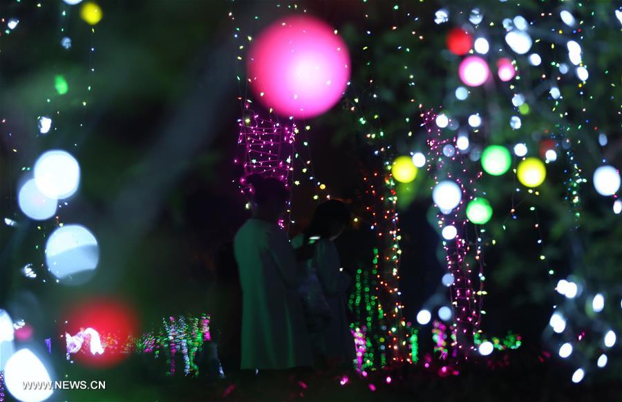 #CHINA-JIANGSU-NANTONG-COLORFUL LIGHTS (CN)