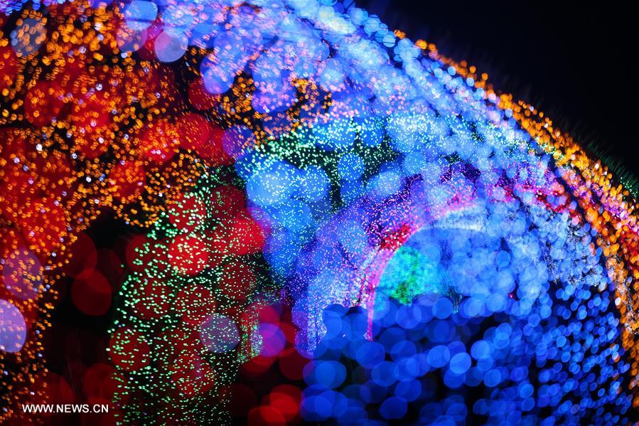 #CHINA-JIANGSU-NANTONG-COLORFUL LIGHTS (CN)