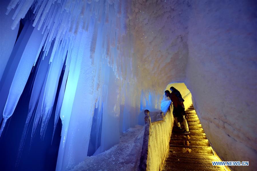 CHINA-SHANXI-ICE CAVE (CN)