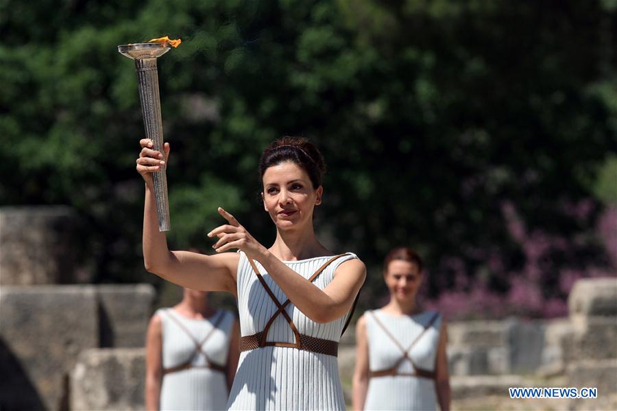 (SP)GREECE-ACIENT OLYMPIA-DRESS REHEARSAL