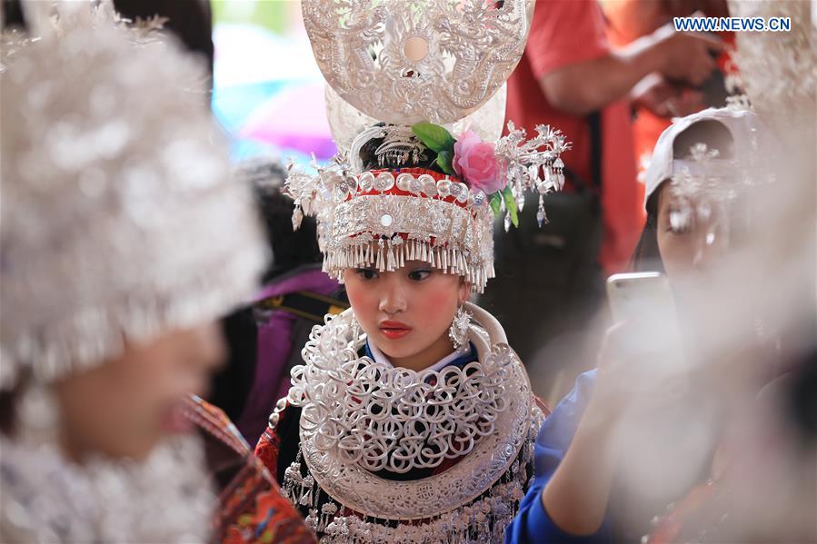 #CHINA-GUIZHOU-MIAO PEOPLE-SISTERS FESTIVAL (CN)